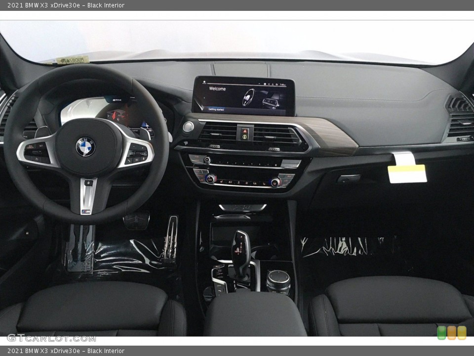 Black Interior Dashboard for the 2021 BMW X3 xDrive30e #139675053