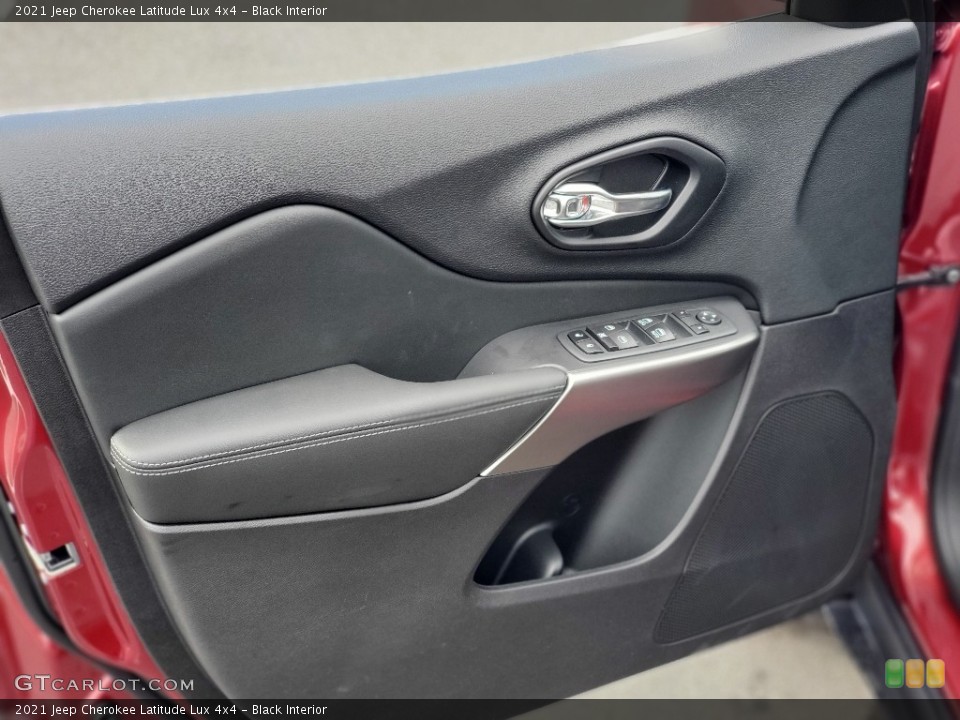 Black Interior Door Panel for the 2021 Jeep Cherokee Latitude Lux 4x4 #139679800