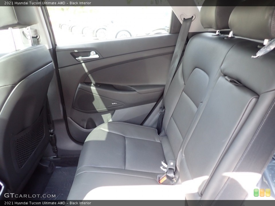 Black Interior Rear Seat for the 2021 Hyundai Tucson Ulitimate AWD #139683118