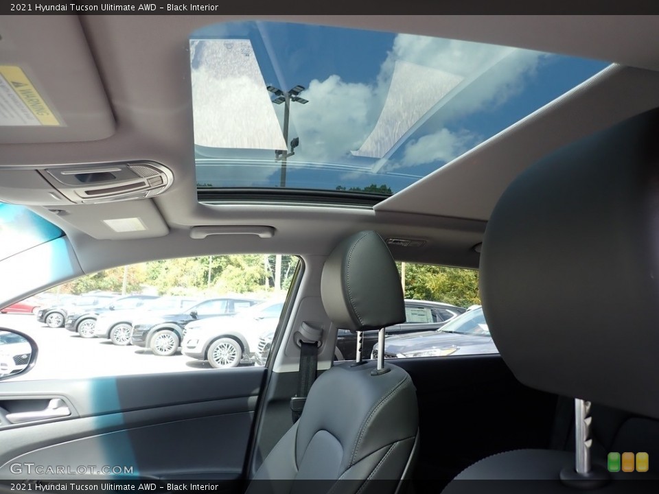 Black Interior Sunroof for the 2021 Hyundai Tucson Ulitimate AWD #139683244
