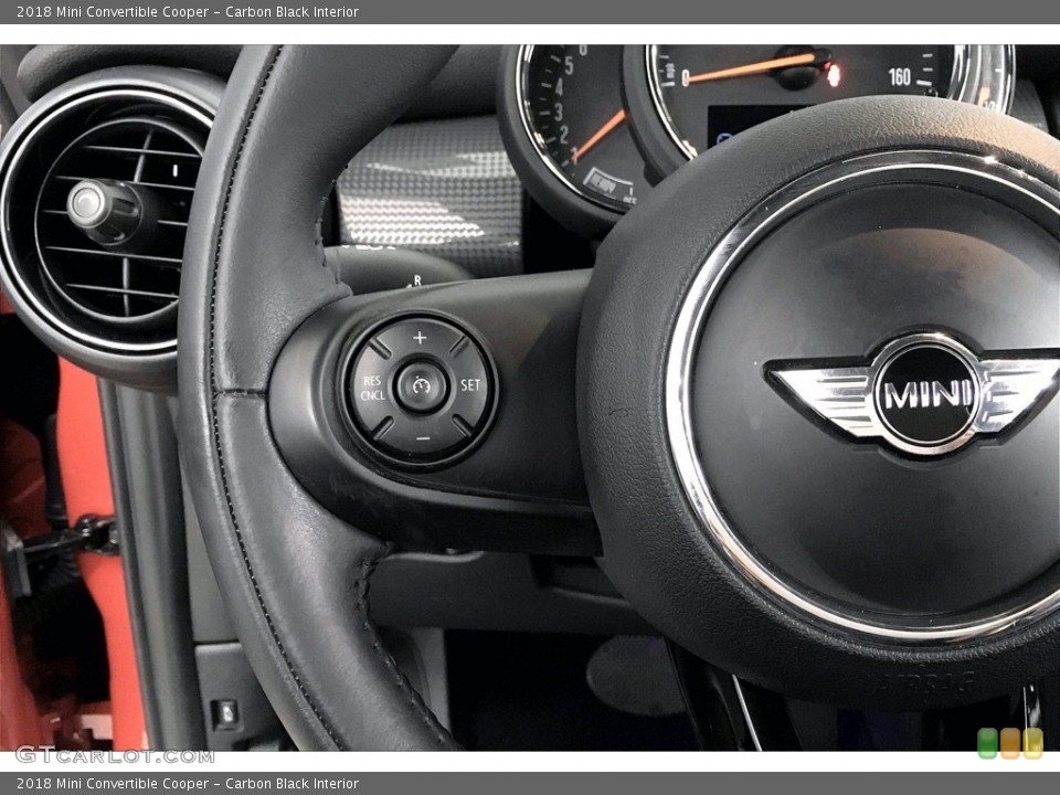 Carbon Black Interior Steering Wheel for the 2018 Mini Convertible Cooper #139683250