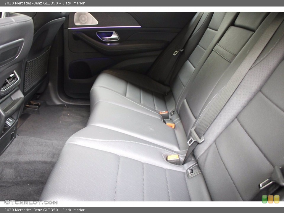 Black Interior Rear Seat for the 2020 Mercedes-Benz GLE 350 #139684063