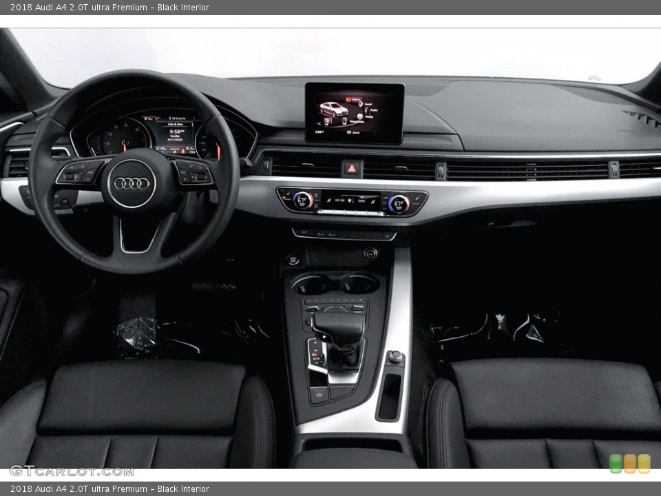Black Interior Dashboard for the 2018 Audi A4 2.0T ultra Premium #139685077