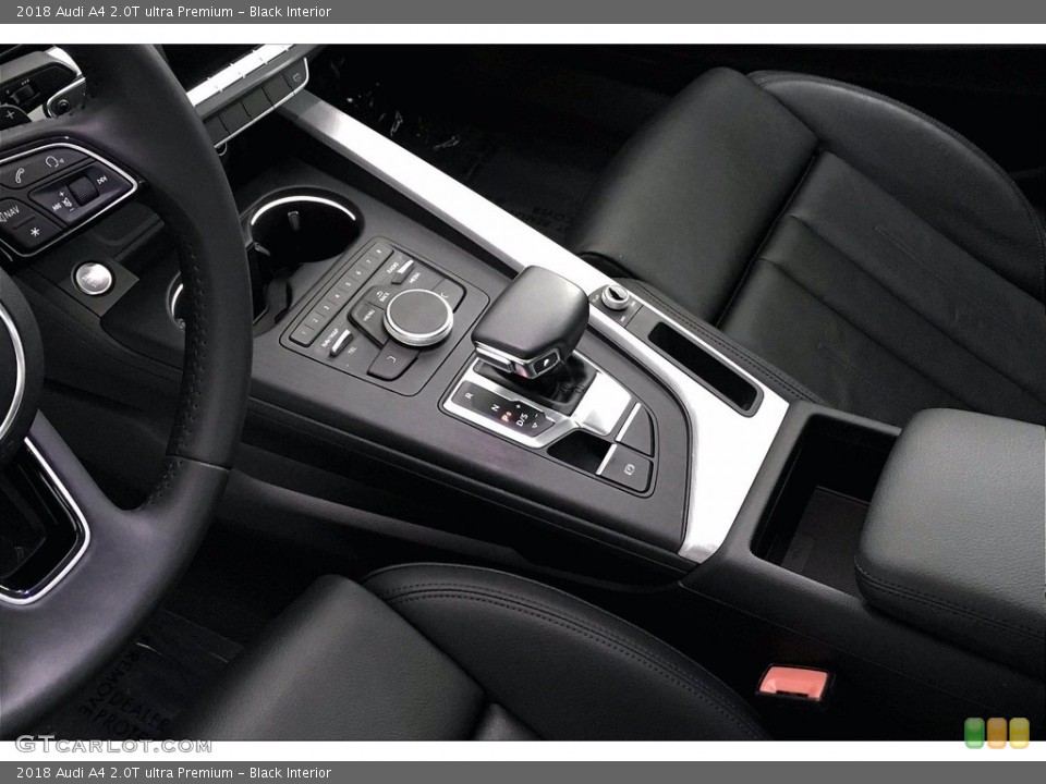 Black Interior Controls for the 2018 Audi A4 2.0T ultra Premium #139685101