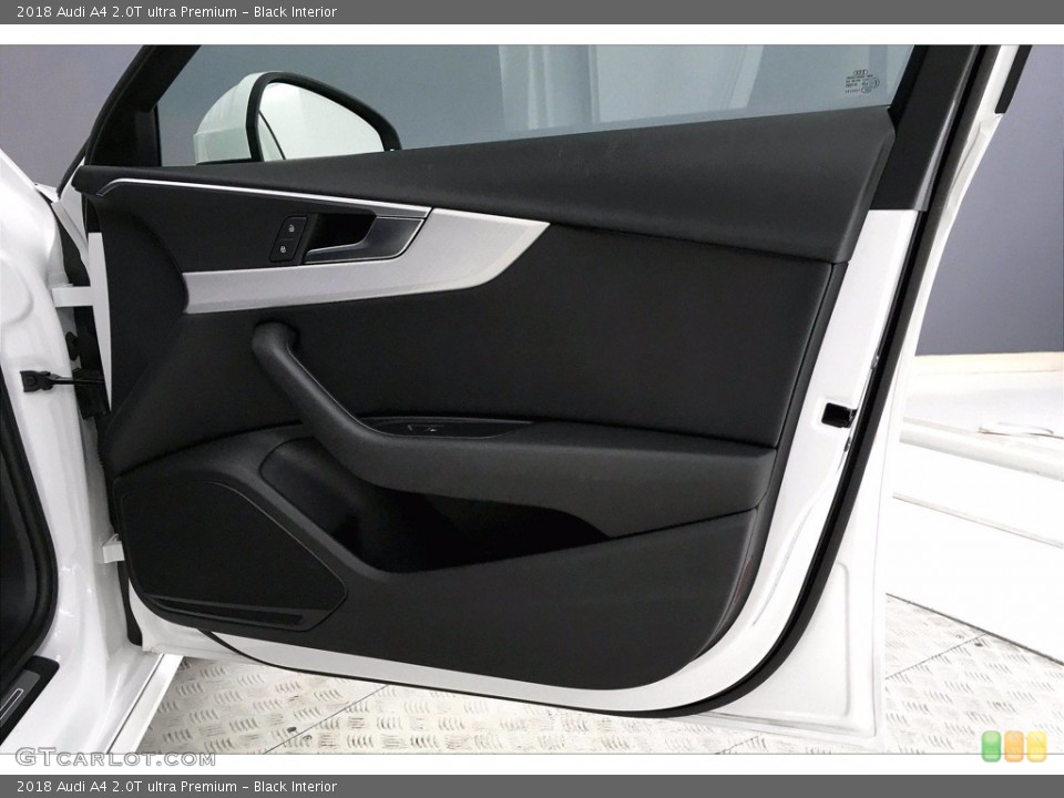 Black Interior Door Panel for the 2018 Audi A4 2.0T ultra Premium #139685299