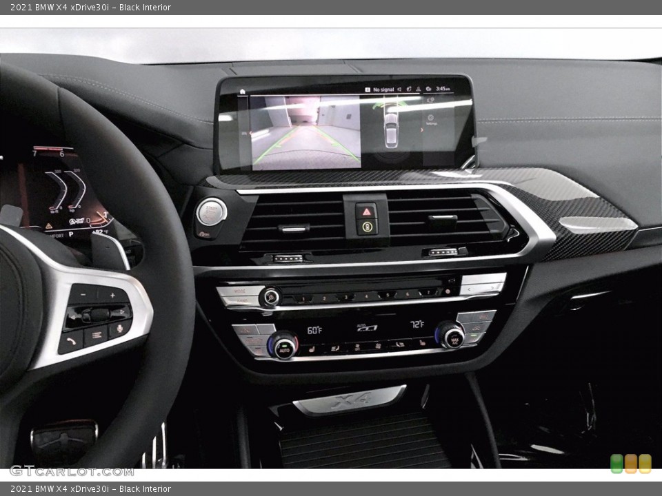 Black Interior Controls for the 2021 BMW X4 xDrive30i #139686841