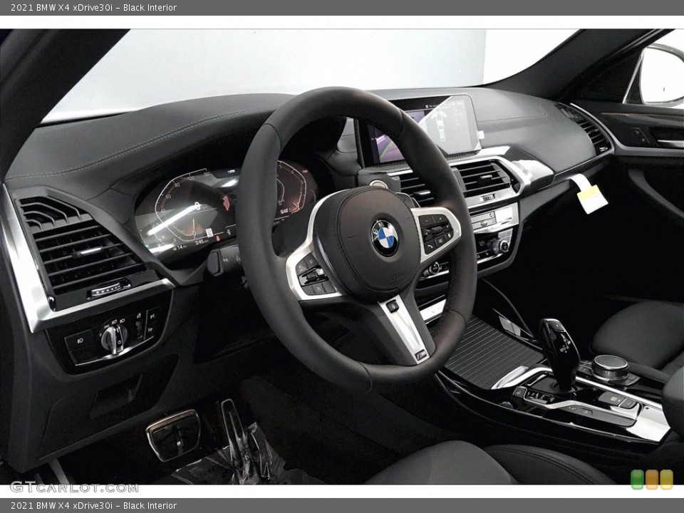 Black Interior Steering Wheel for the 2021 BMW X4 xDrive30i #139686868