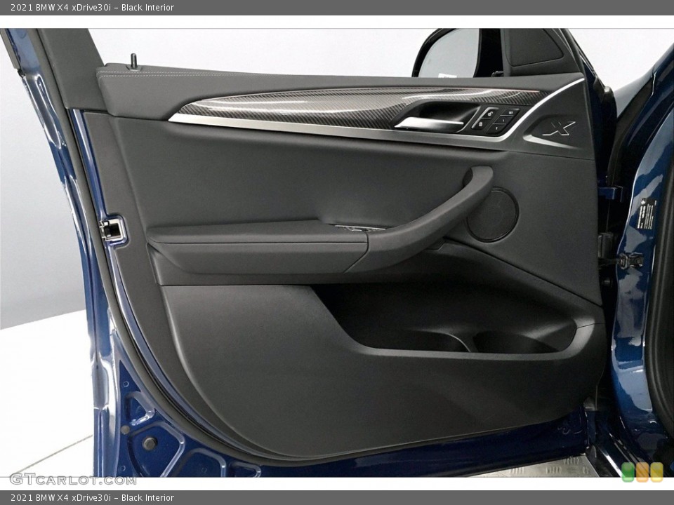 Black Interior Door Panel for the 2021 BMW X4 xDrive30i #139687033