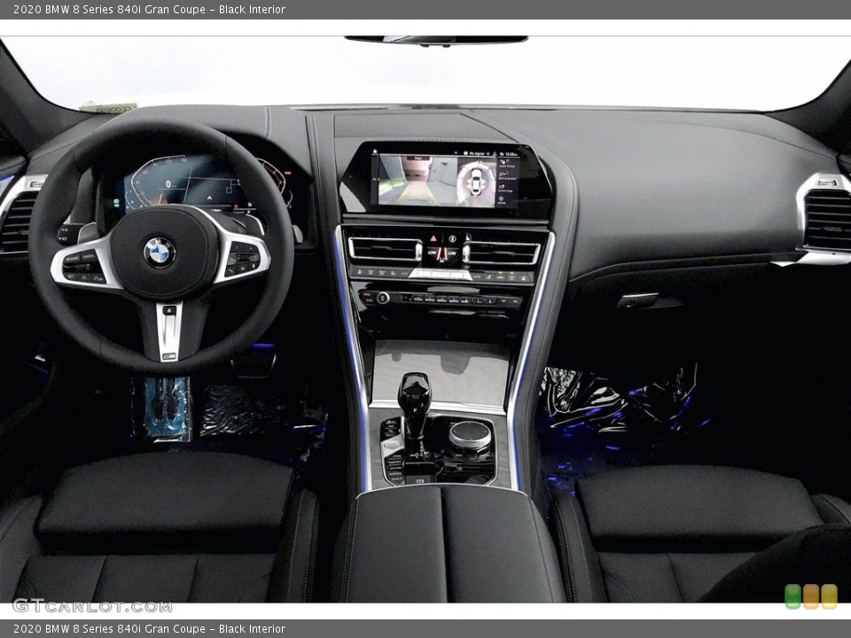 Black Interior Dashboard for the 2020 BMW 8 Series 840i Gran Coupe #139687318
