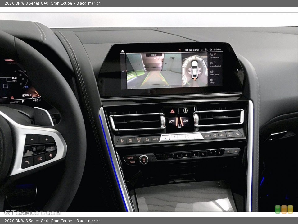 Black Interior Controls for the 2020 BMW 8 Series 840i Gran Coupe #139687339