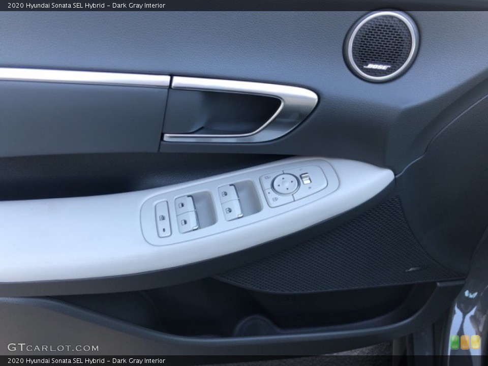 Dark Gray Interior Door Panel for the 2020 Hyundai Sonata SEL Hybrid #139687885