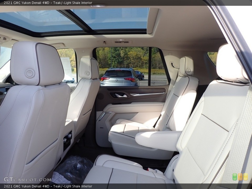 Teak/­Light Shale Interior Rear Seat for the 2021 GMC Yukon Denali 4WD #139688266