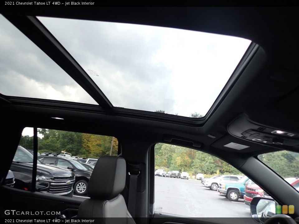 Jet Black Interior Sunroof for the 2021 Chevrolet Tahoe LT 4WD #139690231