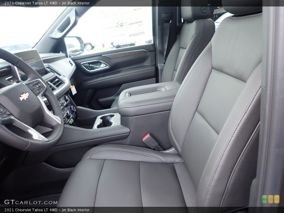 Jet Black Interior Front Seat for the 2021 Chevrolet Tahoe LT 4WD #139690273