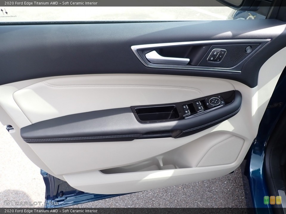 Soft Ceramic Interior Door Panel for the 2020 Ford Edge Titanium AWD #139690761