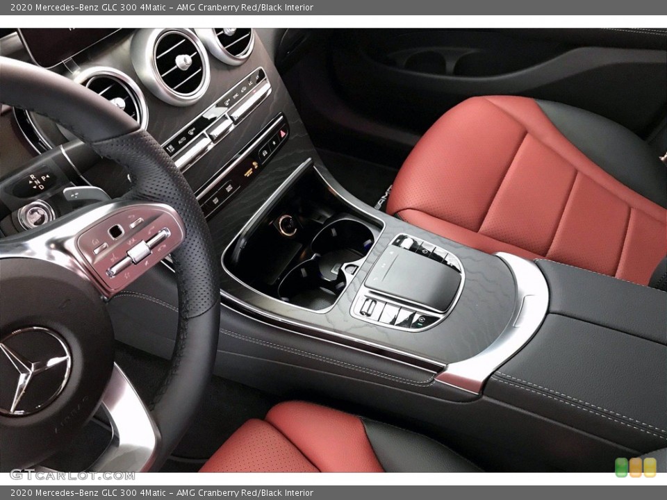 AMG Cranberry Red/Black 2020 Mercedes-Benz GLC Interiors