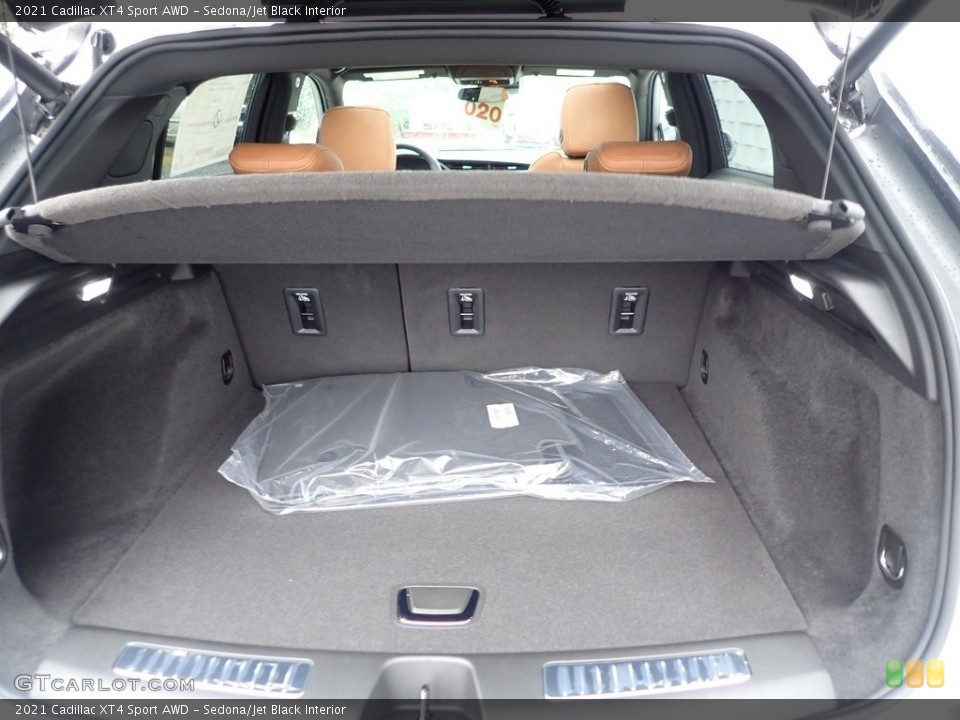 Sedona/Jet Black Interior Trunk for the 2021 Cadillac XT4 Sport AWD #139693839