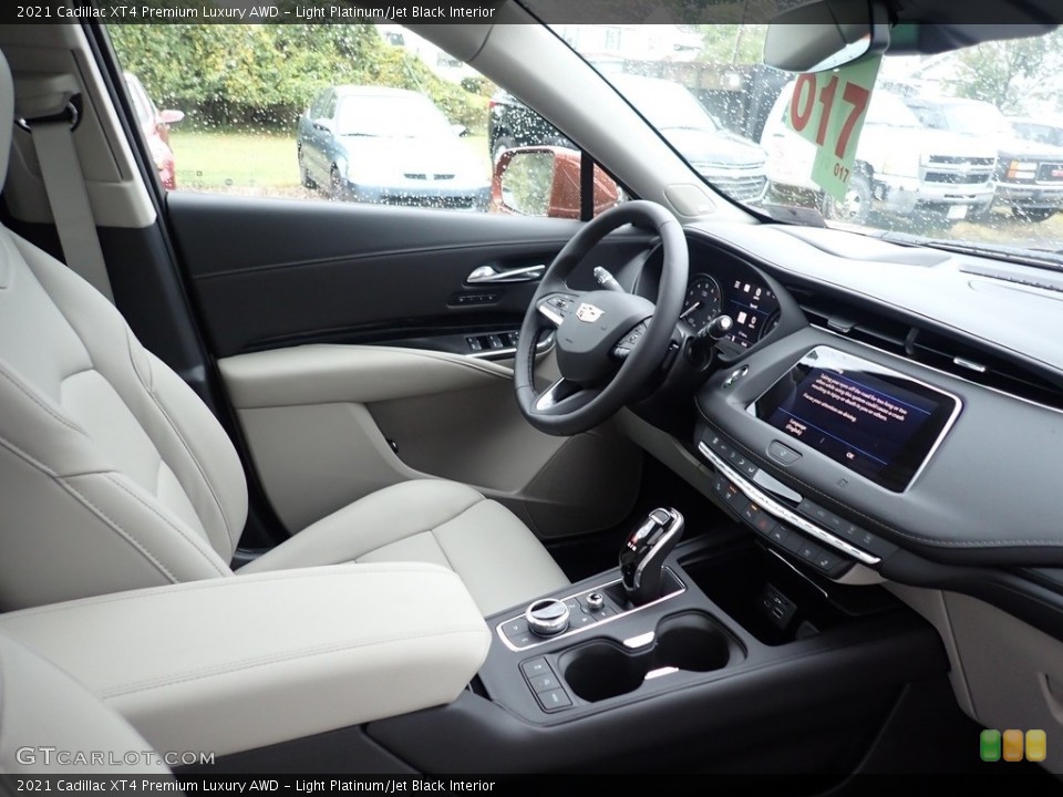 Light Platinum/Jet Black Interior Dashboard for the 2021 Cadillac XT4 Premium Luxury AWD #139694406