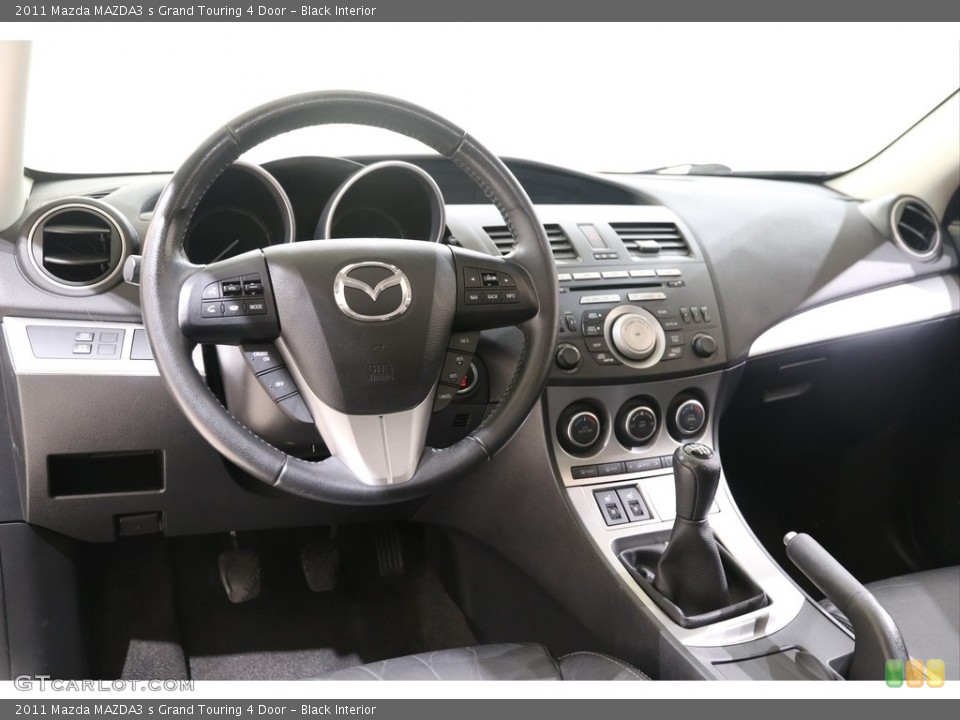 Black Interior Dashboard for the 2011 Mazda MAZDA3 s Grand Touring 4 Door #139694496
