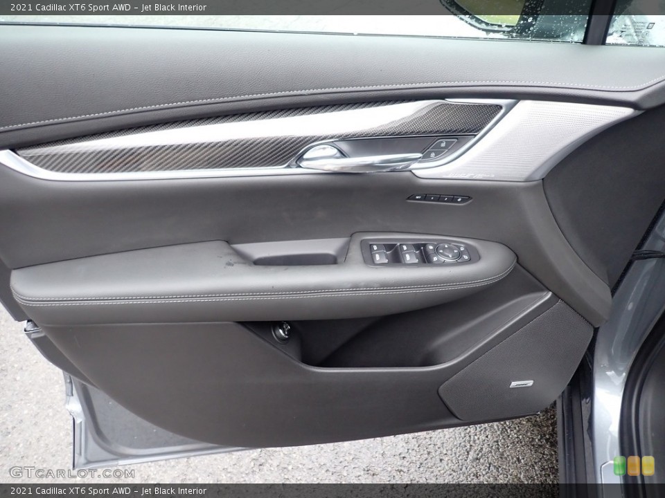 Jet Black Interior Door Panel for the 2021 Cadillac XT6 Sport AWD #139694982