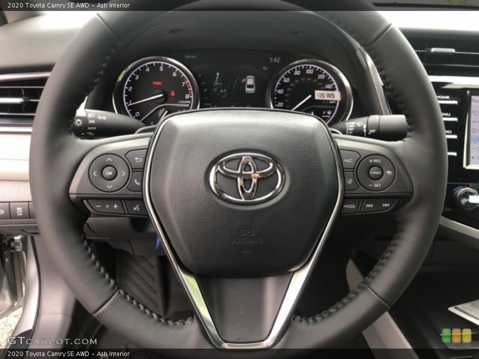 Ash Interior Steering Wheel for the 2020 Toyota Camry SE AWD #139695063