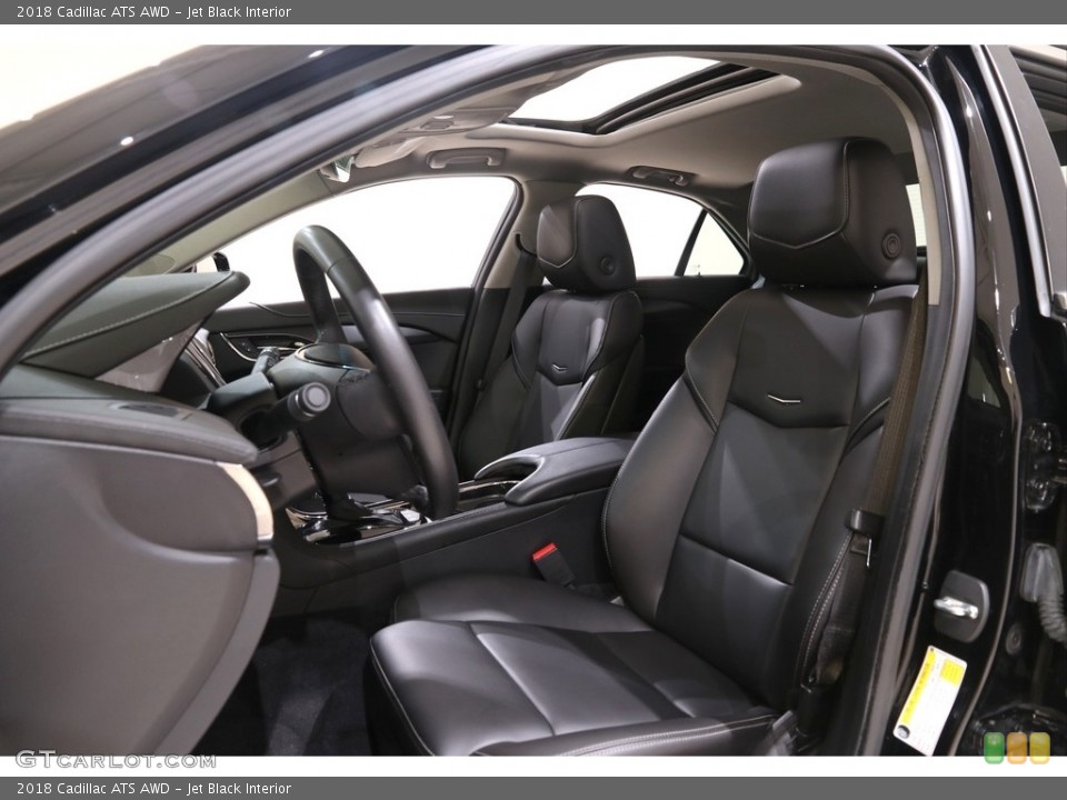 Jet Black Interior Front Seat for the 2018 Cadillac ATS AWD #139697340