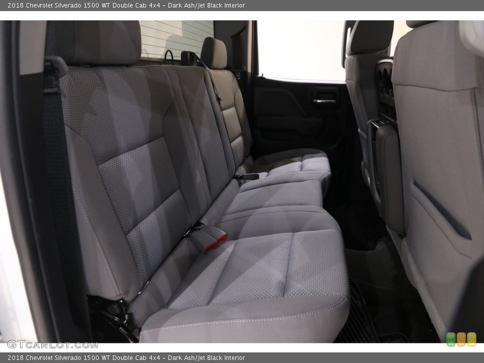 Dark Ash/Jet Black Interior Rear Seat for the 2018 Chevrolet Silverado 1500 WT Double Cab 4x4 #139701720