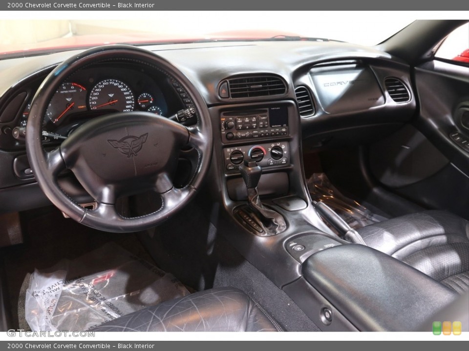 Black Interior Dashboard for the 2000 Chevrolet Corvette Convertible #139702053