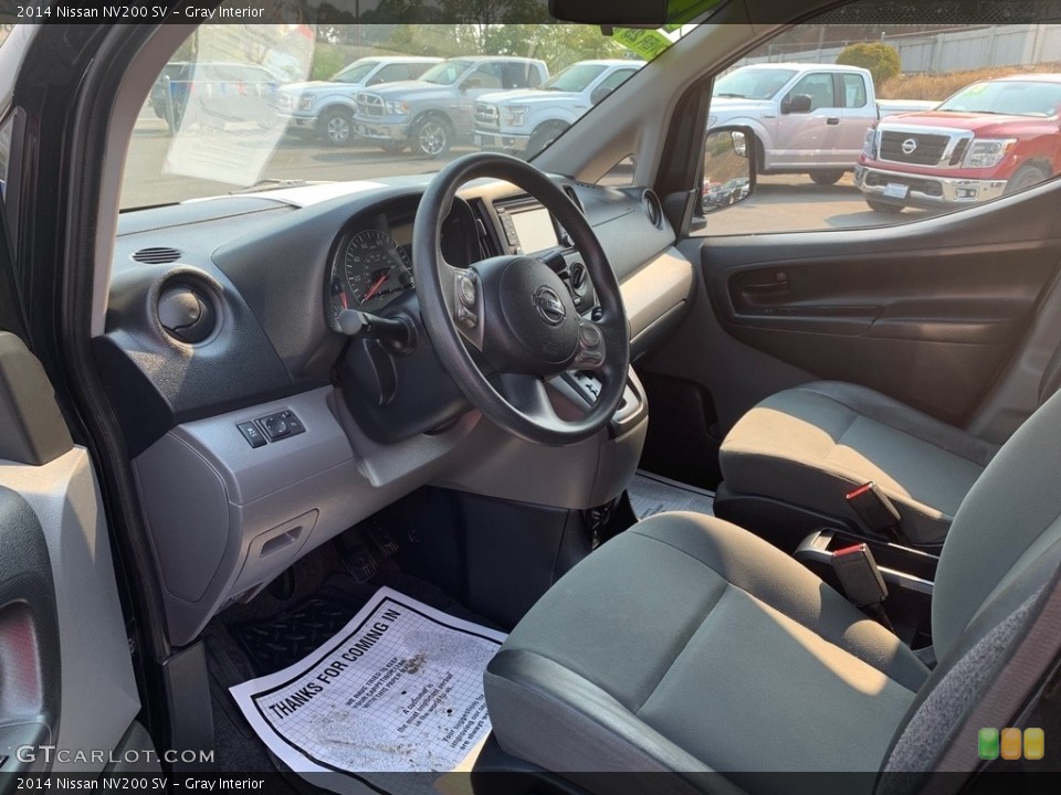Gray Interior Photo for the 2014 Nissan NV200 SV #139704078