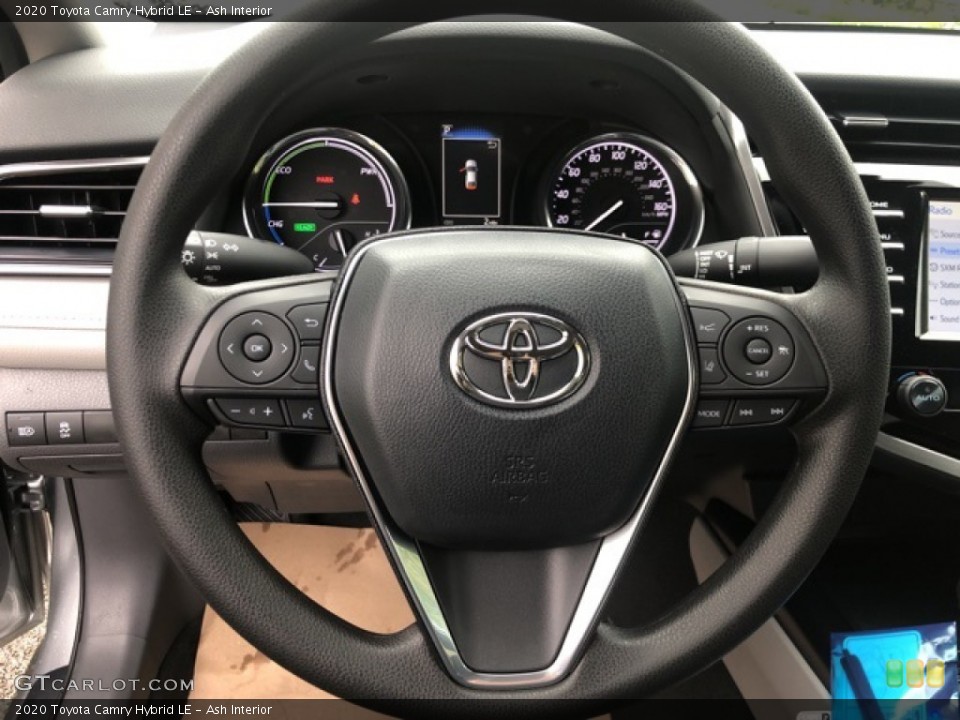 Ash Interior Steering Wheel for the 2020 Toyota Camry Hybrid LE #139706973