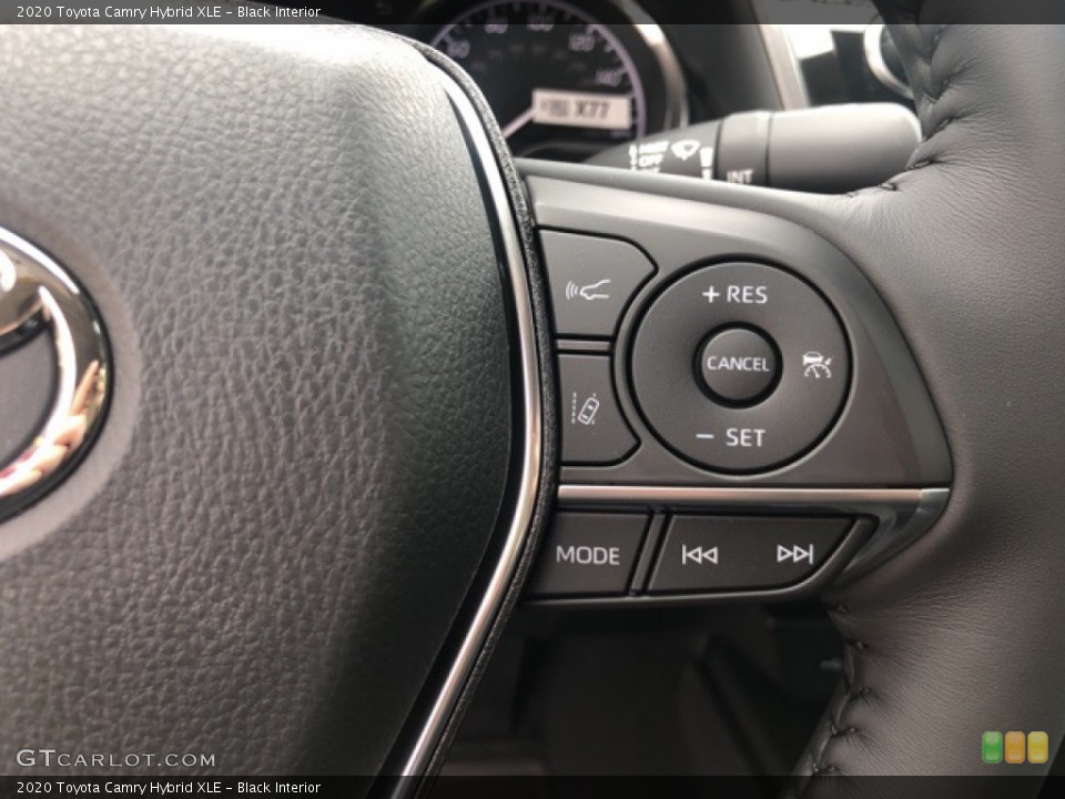 Black Interior Steering Wheel for the 2020 Toyota Camry Hybrid XLE #139707267