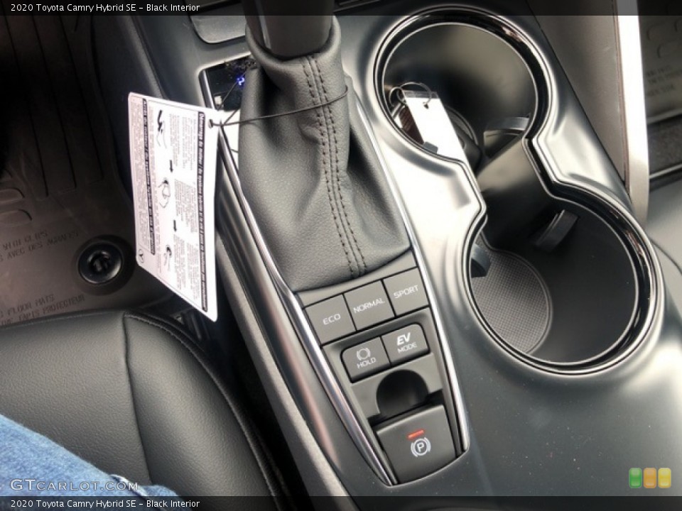 Black Interior Controls for the 2020 Toyota Camry Hybrid SE #139707546