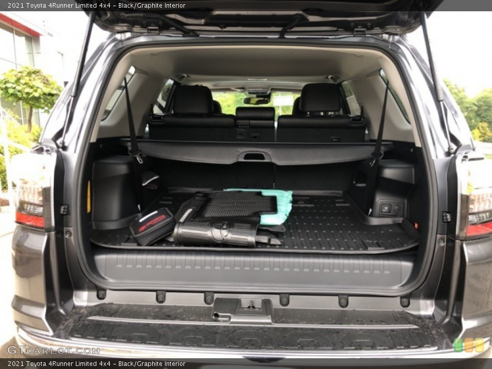 Black/Graphite Interior Trunk for the 2021 Toyota 4Runner Limited 4x4 #139707876
