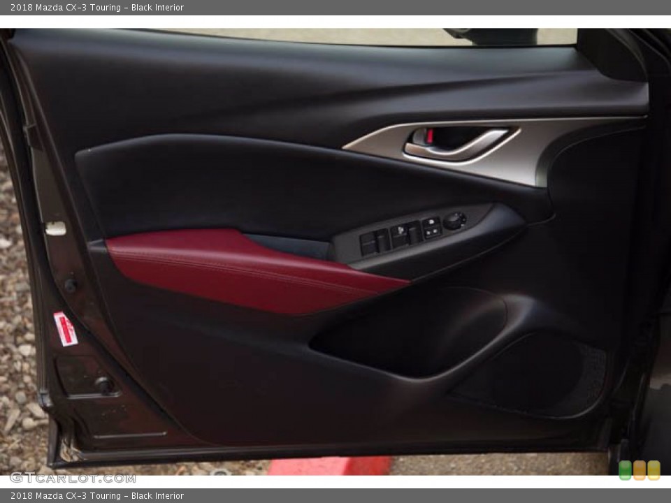 Black Interior Door Panel for the 2018 Mazda CX-3 Touring #139710040