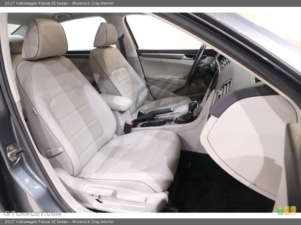 Moonrock Gray Interior Front Seat for the 2017 Volkswagen Passat SE Sedan #139710940