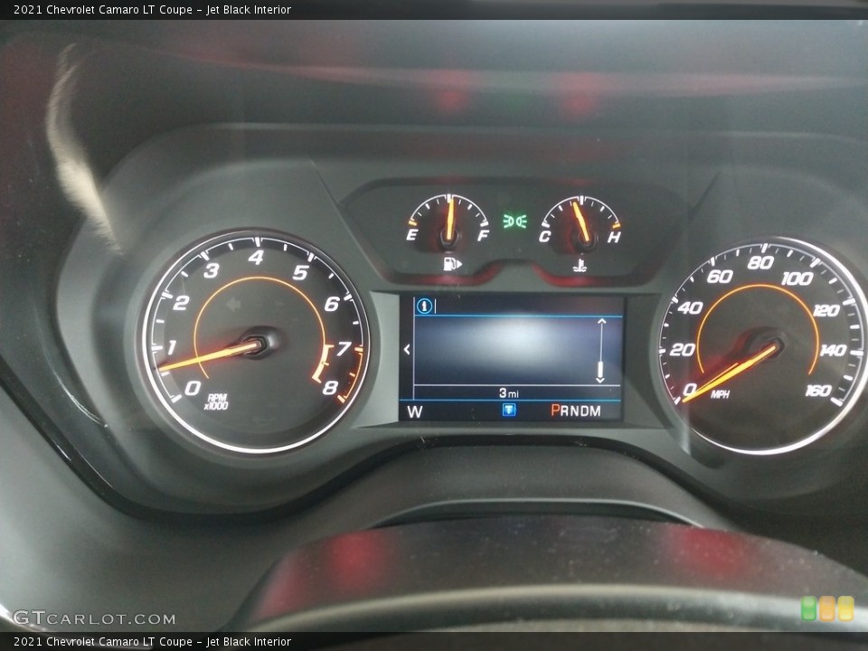 Jet Black Interior Gauges for the 2021 Chevrolet Camaro LT Coupe #139711402
