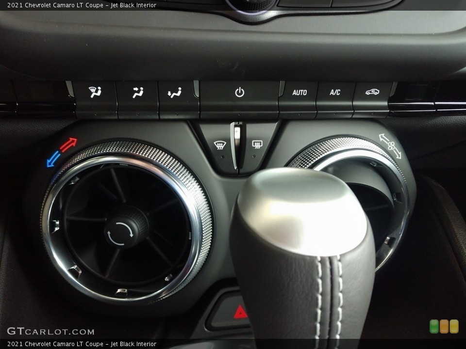 Jet Black Interior Controls for the 2021 Chevrolet Camaro LT Coupe #139711426