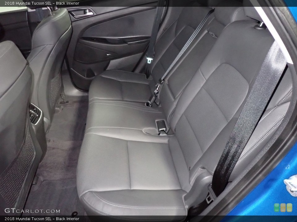 Black Interior Rear Seat for the 2018 Hyundai Tucson SEL #139711624