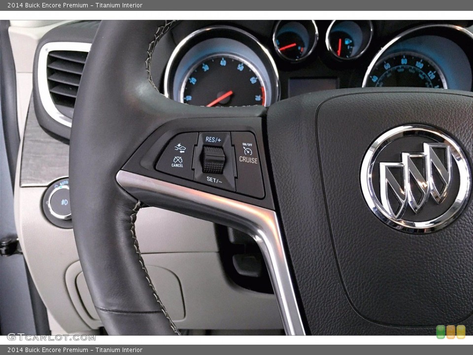 Titanium Interior Steering Wheel for the 2014 Buick Encore Premium #139712098