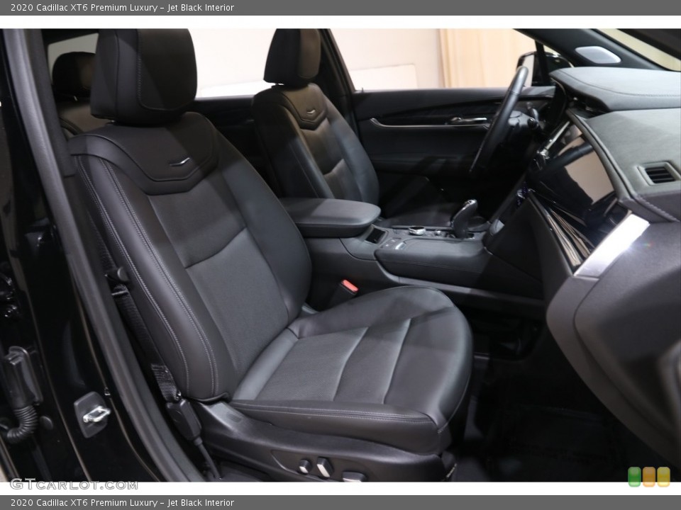 Jet Black Interior Front Seat for the 2020 Cadillac XT6 Premium Luxury #139713979