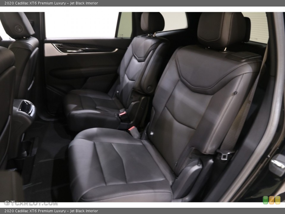 Jet Black Interior Rear Seat for the 2020 Cadillac XT6 Premium Luxury #139714018