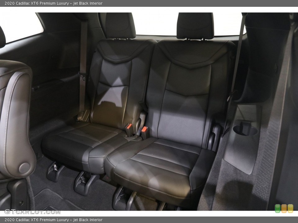 Jet Black Interior Rear Seat for the 2020 Cadillac XT6 Premium Luxury #139714039
