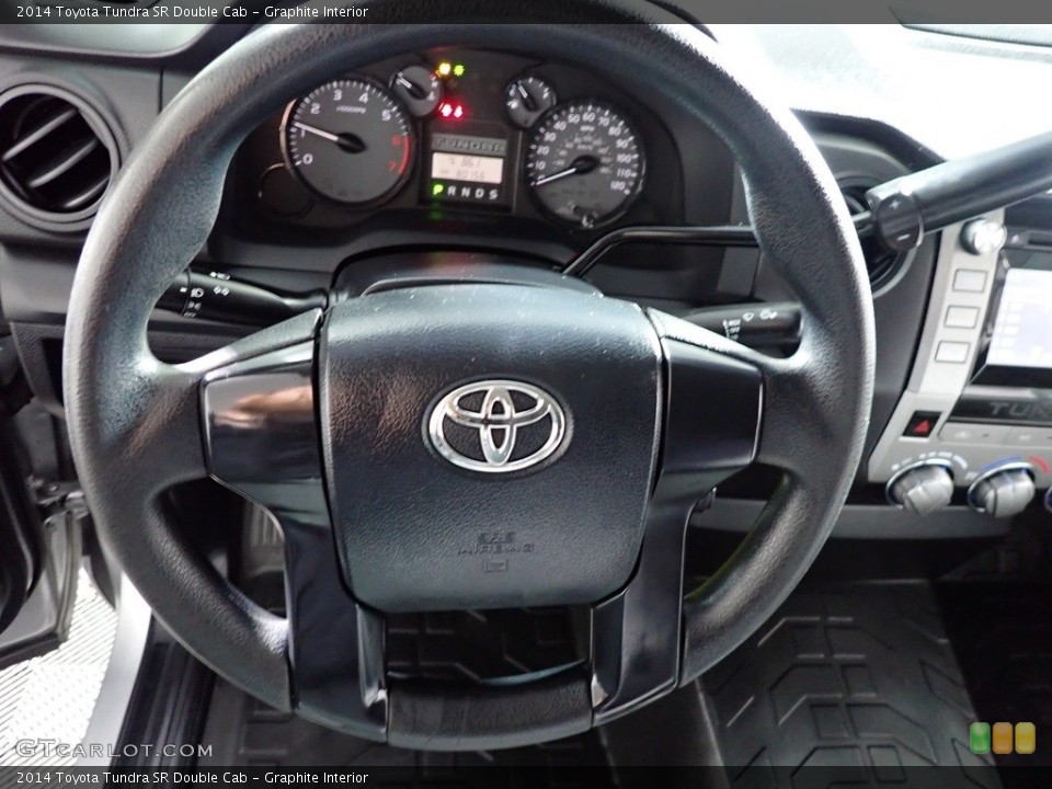 Graphite Interior Steering Wheel for the 2014 Toyota Tundra SR Double Cab #139715797