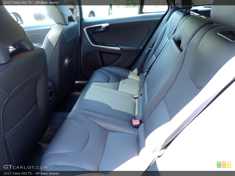 Off Black Interior Rear Seat for the 2017 Volvo V60 T5 #139716577