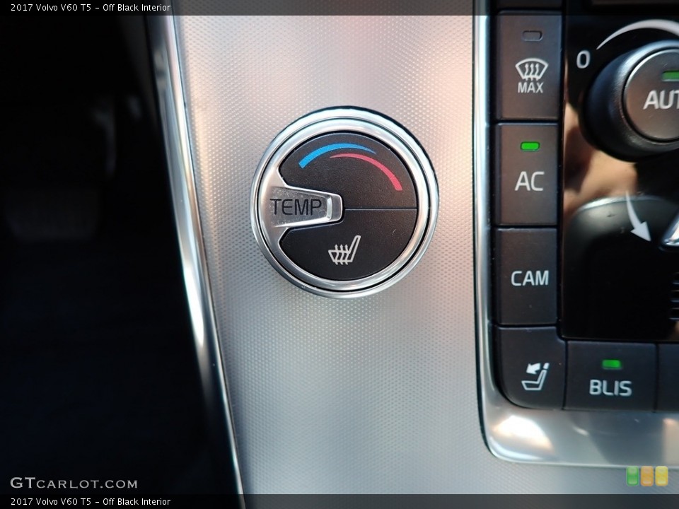 Off Black Interior Controls for the 2017 Volvo V60 T5 #139716724
