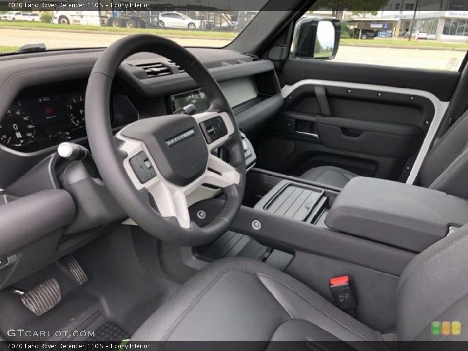 Ebony Interior Photo for the 2020 Land Rover Defender 110 S #139718065