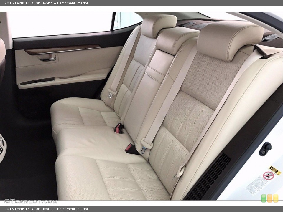 Parchment Interior Rear Seat for the 2016 Lexus ES 300h Hybrid #139720021