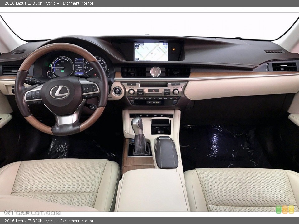 Parchment Interior Dashboard for the 2016 Lexus ES 300h Hybrid #139720027