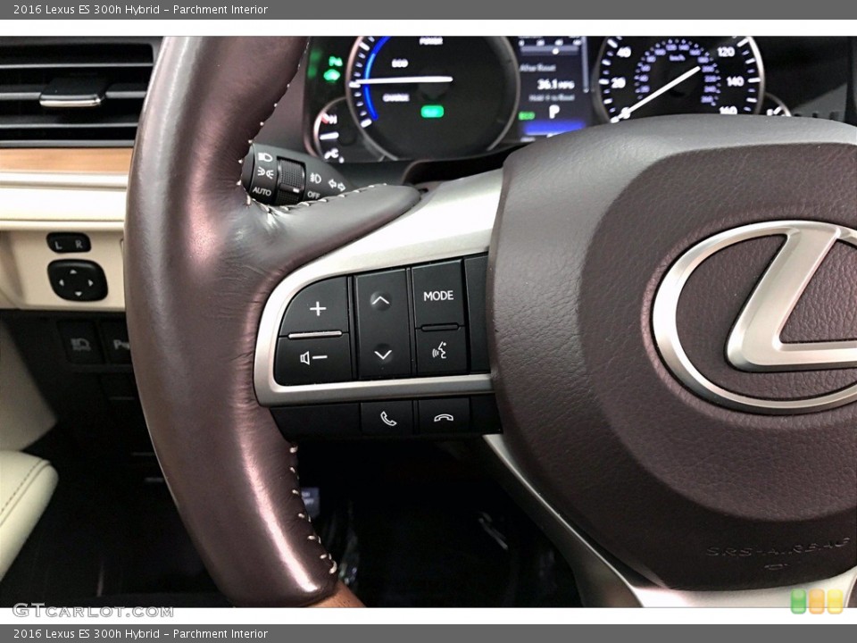 Parchment Interior Steering Wheel for the 2016 Lexus ES 300h Hybrid #139720030