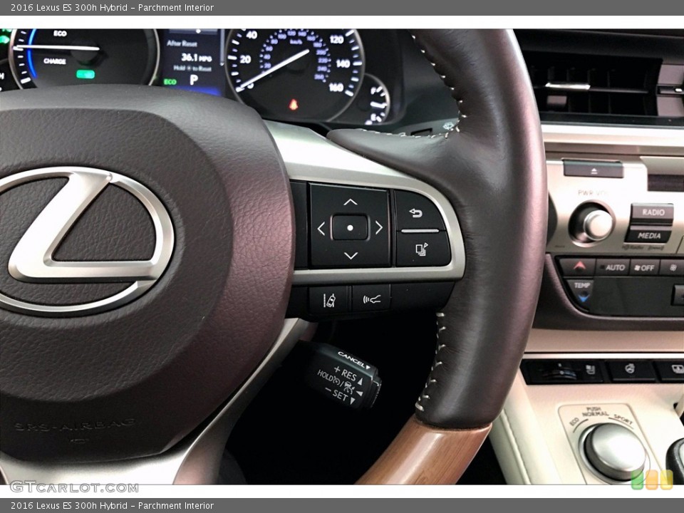 Parchment Interior Steering Wheel for the 2016 Lexus ES 300h Hybrid #139720033